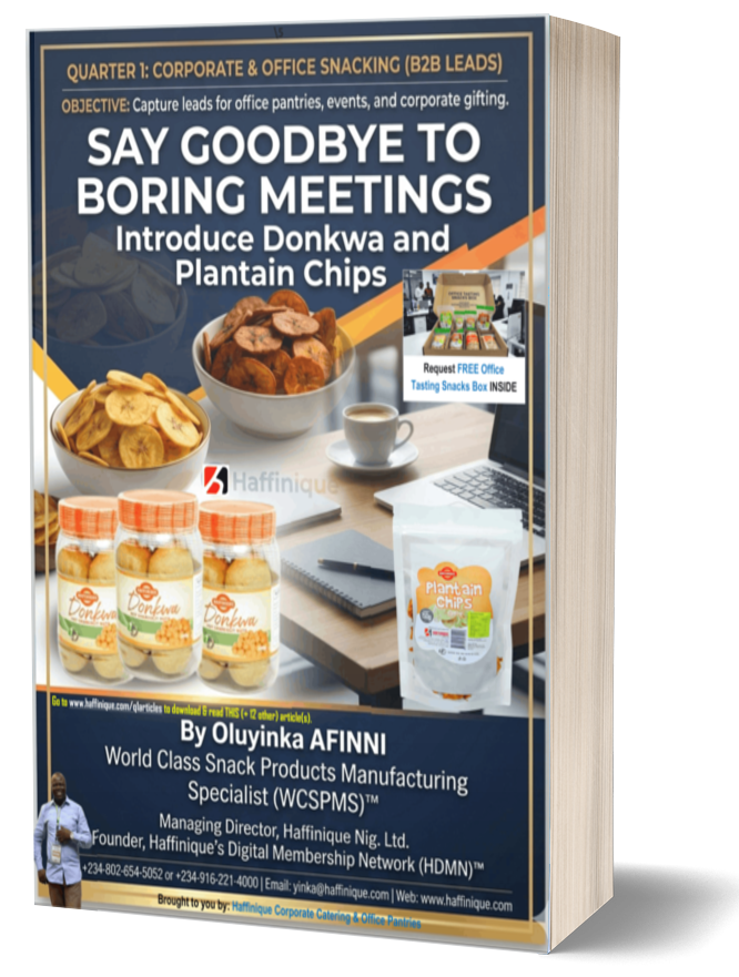 Say Goodbye to Boring Meetings Introduce Donkwa and Plantain Chips | Episode #8 of 13