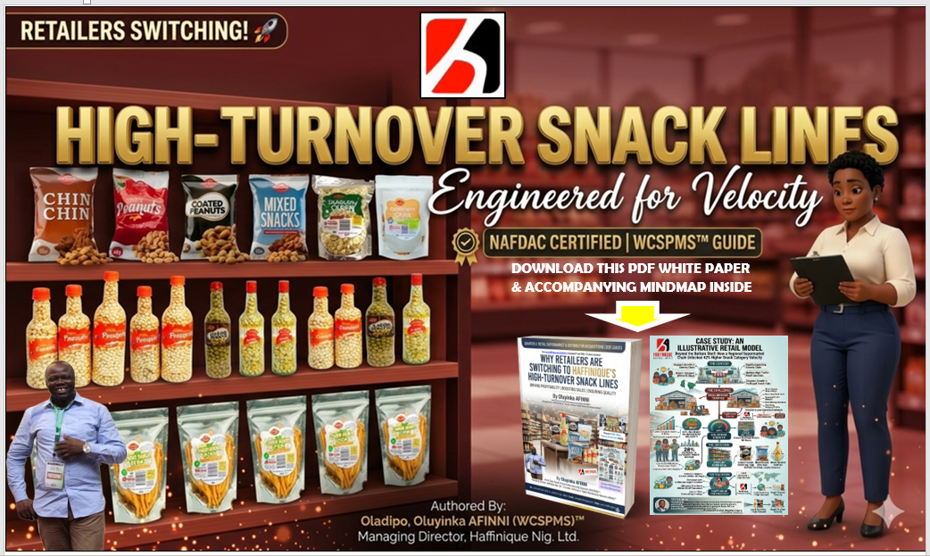 Why Top Supermarkets Are Switching to Haffinique’s High-Turnover Snack Lines | Episode #1 of 13 in Yinka Afinni’s “Retail Supermarket & Distributor Acquisitions (B2B Leads)”